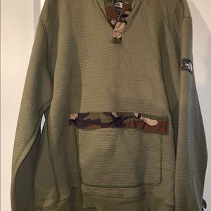 The North Face quilted hoody